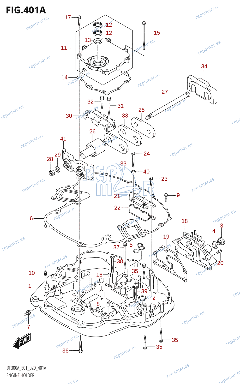 401A - ENGINE HOLDER