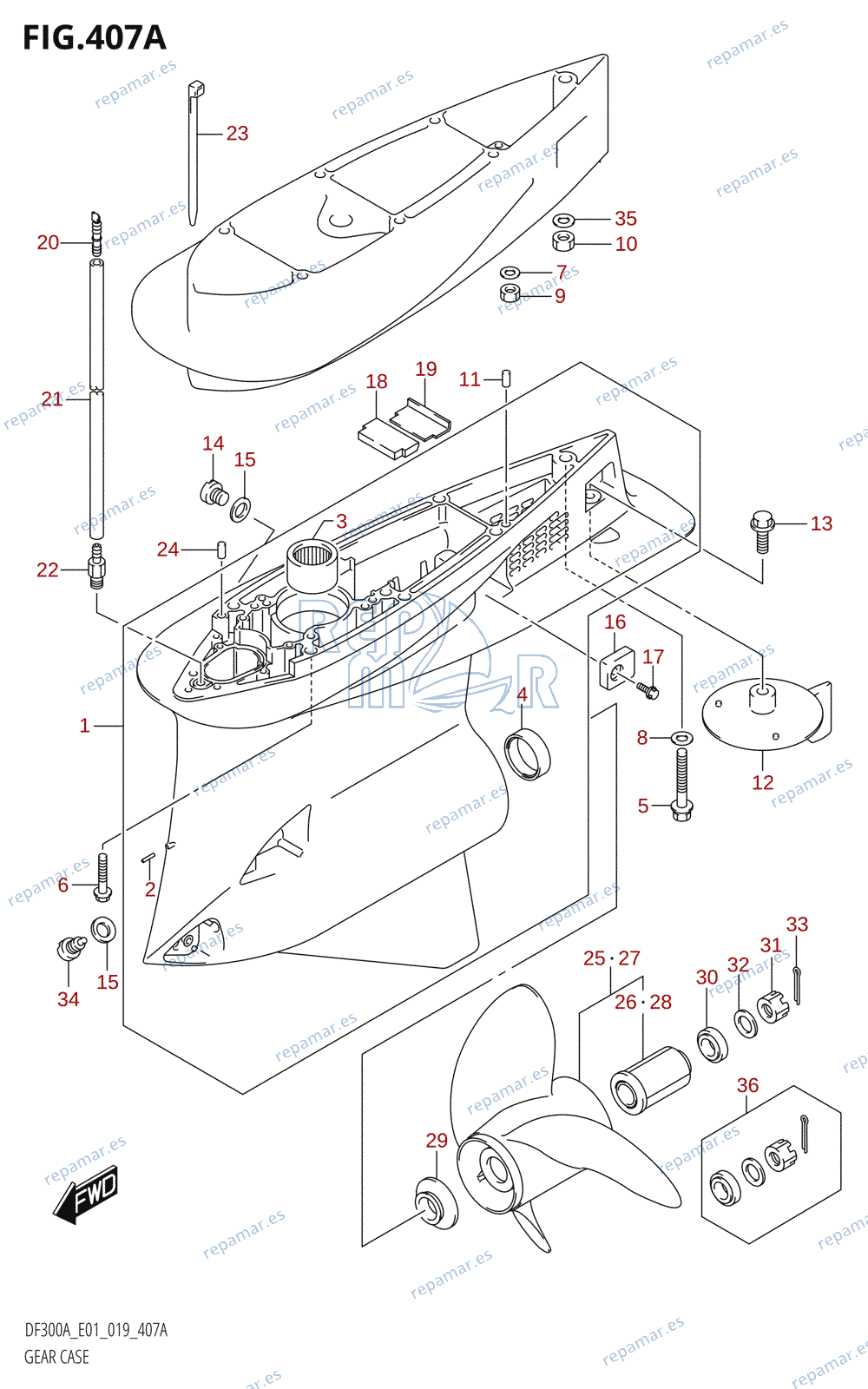 407A - GEAR CASE