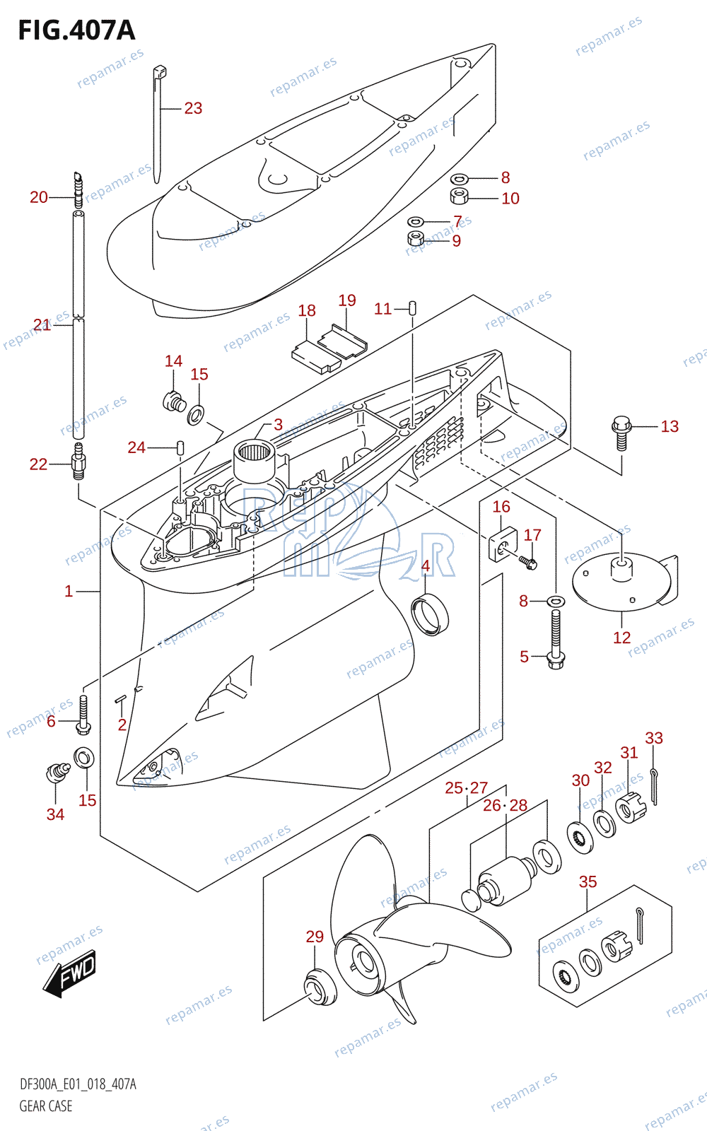 407A - GEAR CASE