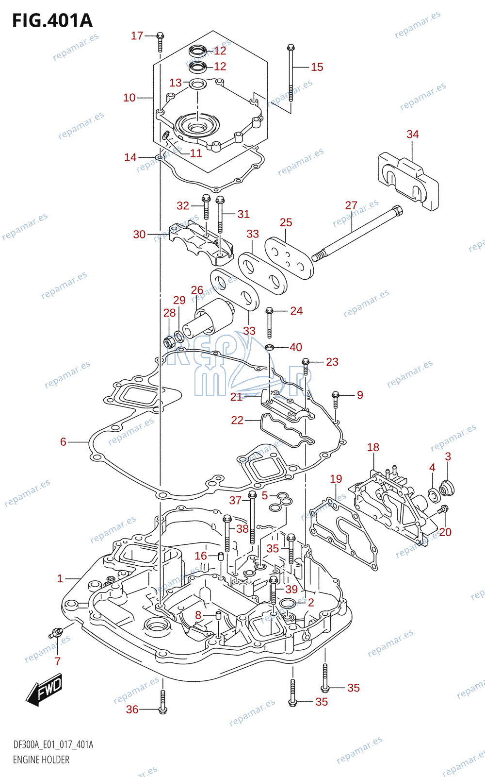 401A - ENGINE HOLDER