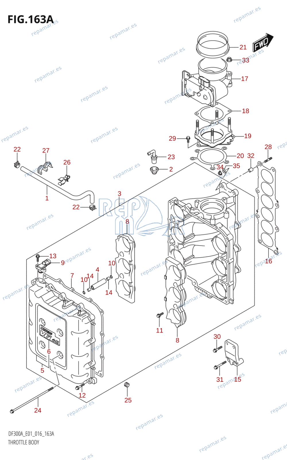 163A - THROTTLE BODY