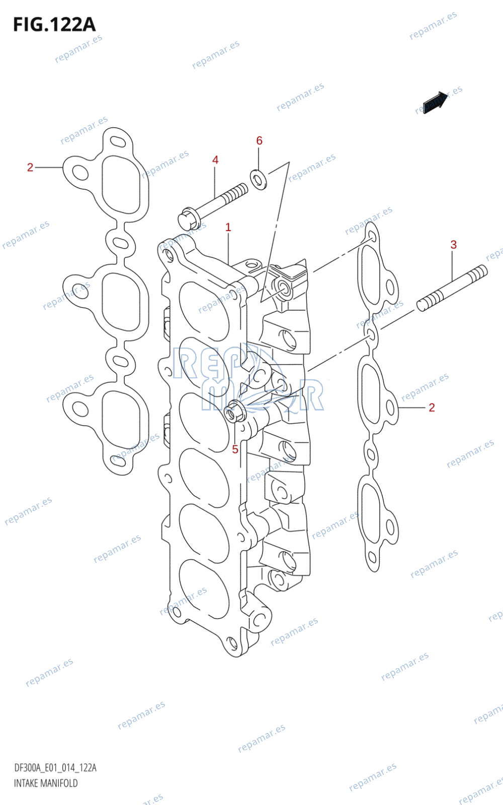 122A - INTAKE MANIFOLD