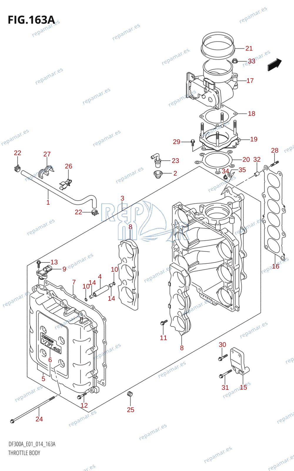 163A - THROTTLE BODY