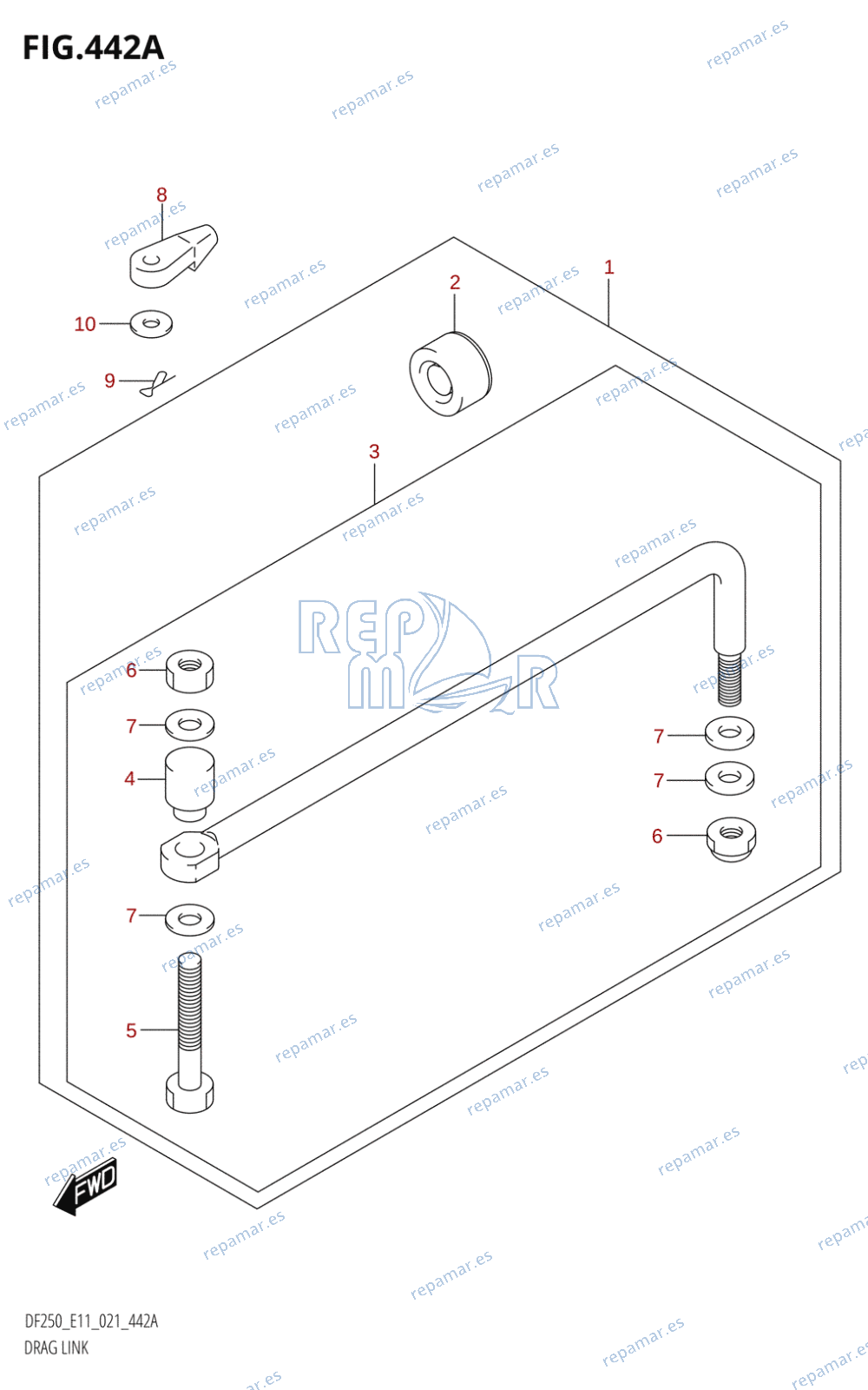 442A - DRAG LINK