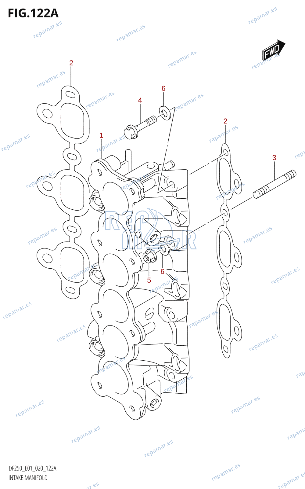 122A - INTAKE MANIFOLD