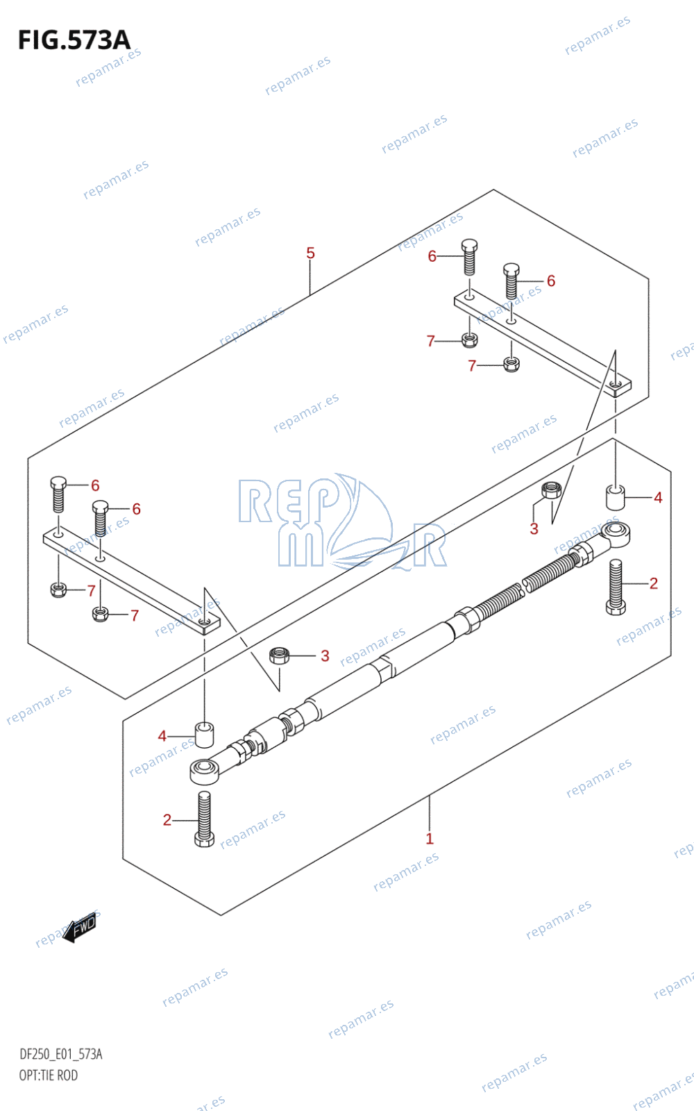 573A - OPT:TIE ROD