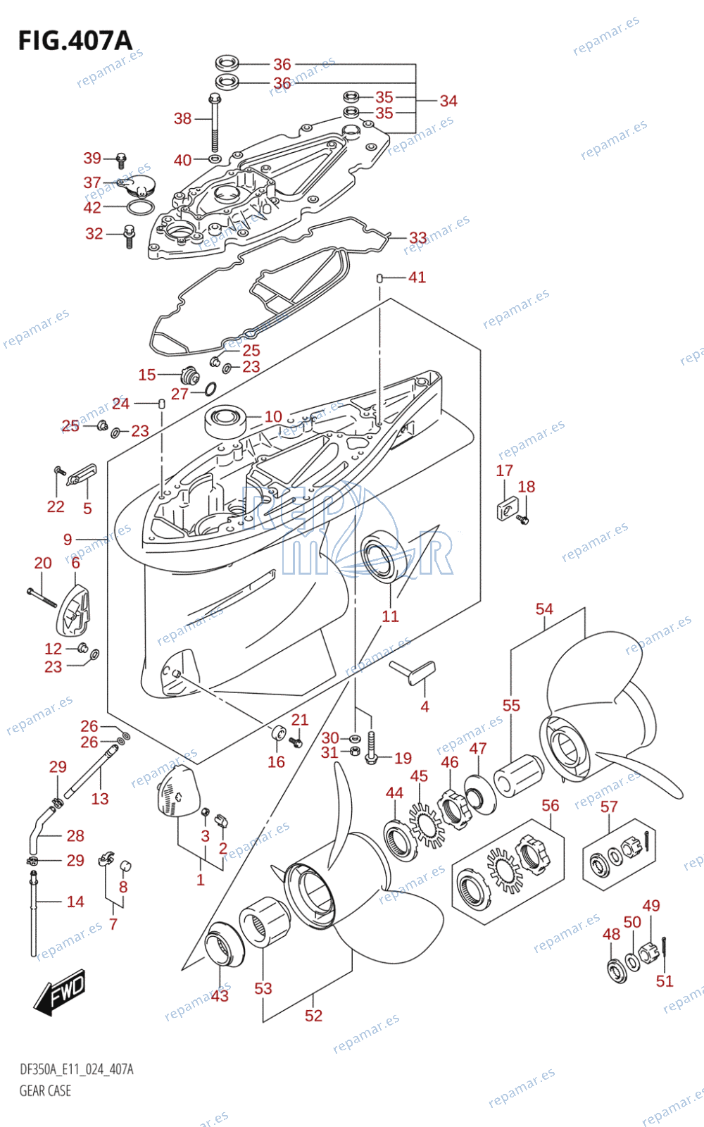 407A - GEAR CASE