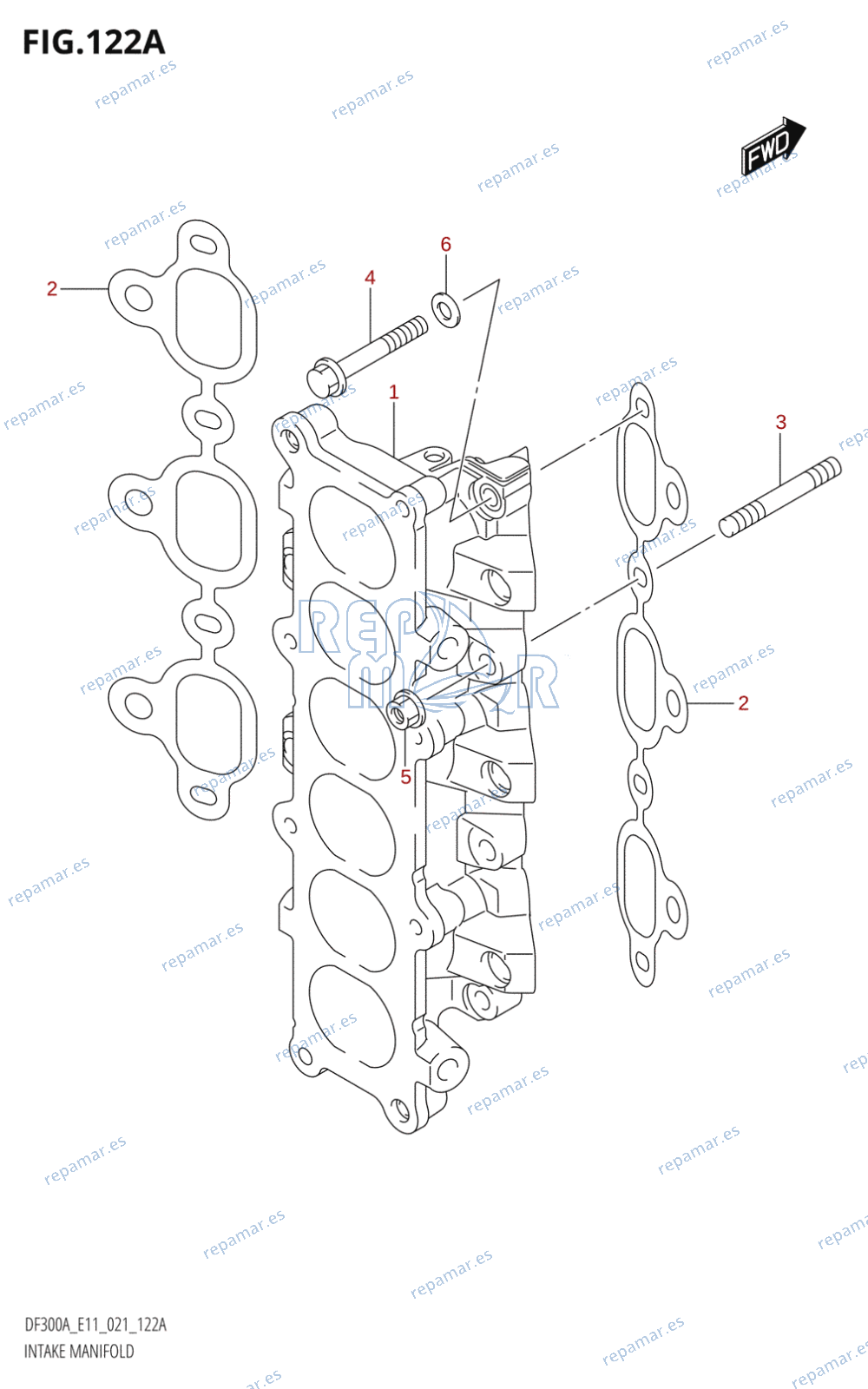 122A - INTAKE MANIFOLD