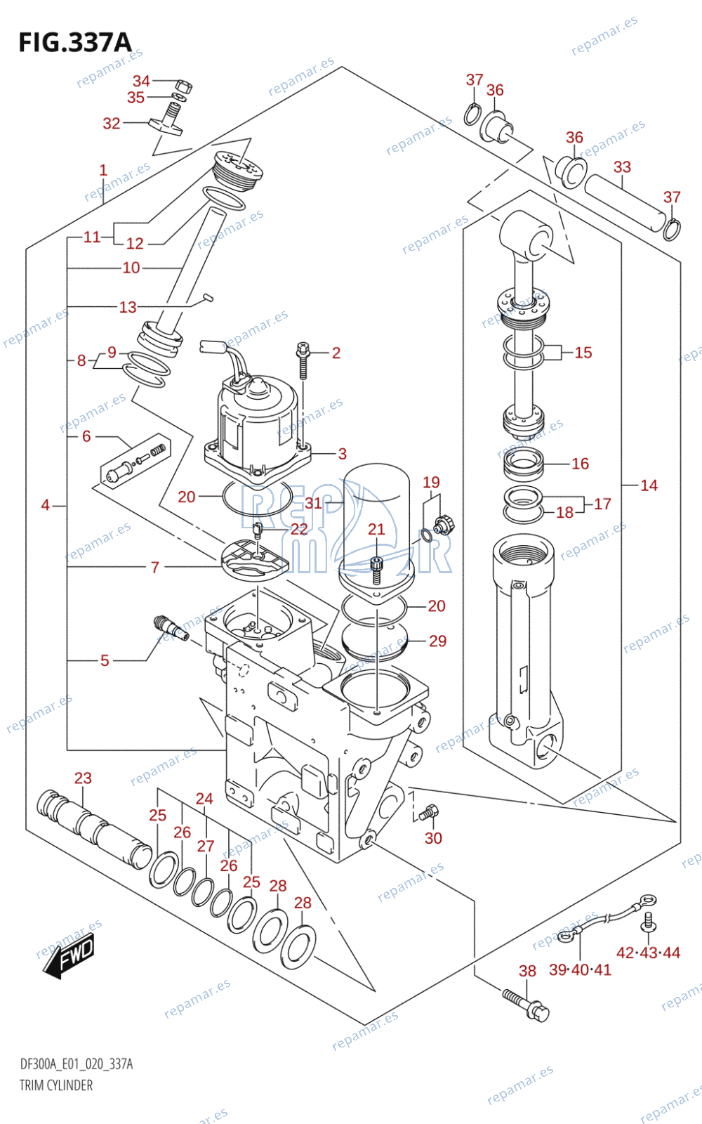 337A - TRIM CYLINDER