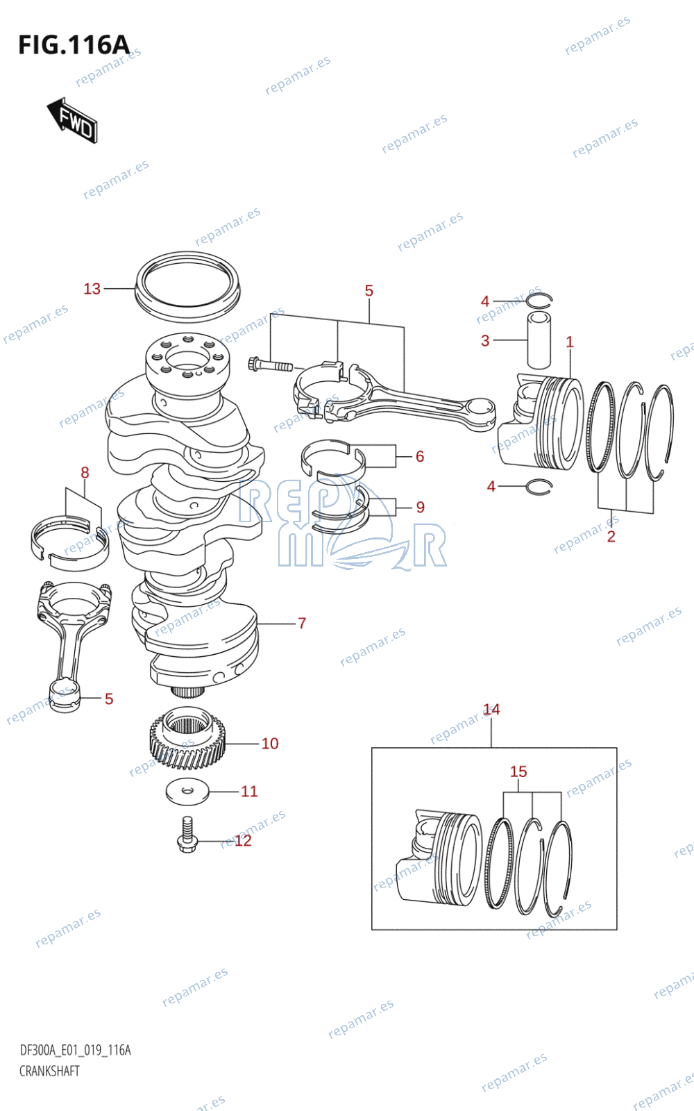 116A - CRANKSHAFT