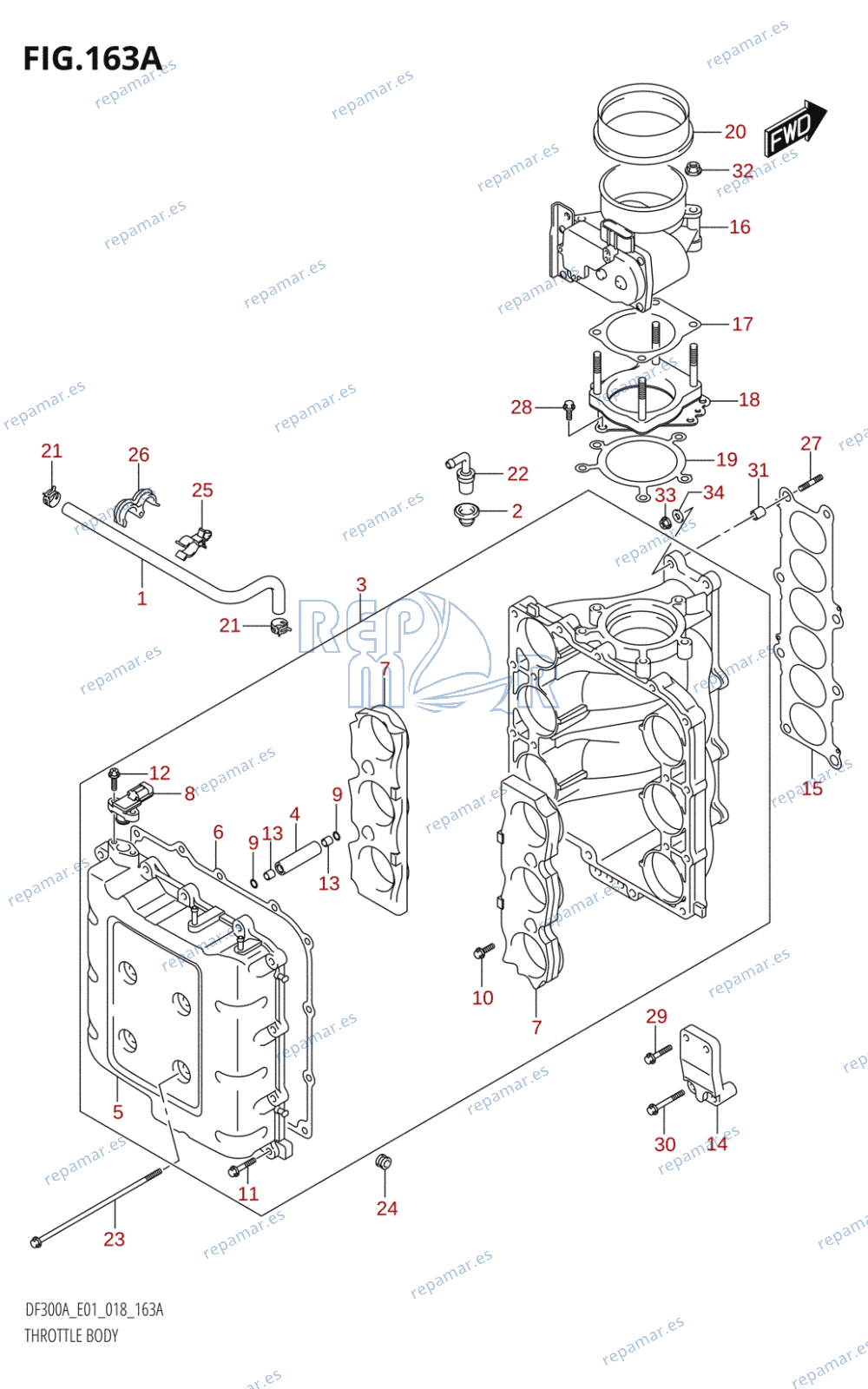 163A - THROTTLE BODY