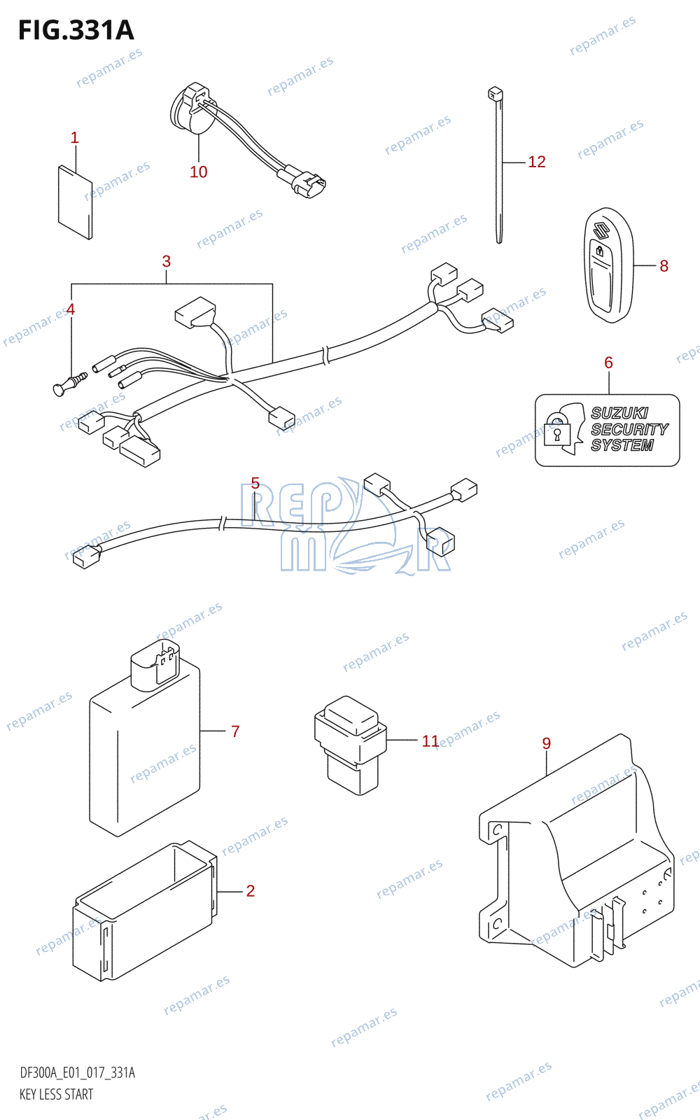 331A - KEY LESS START (DF300A:E01)