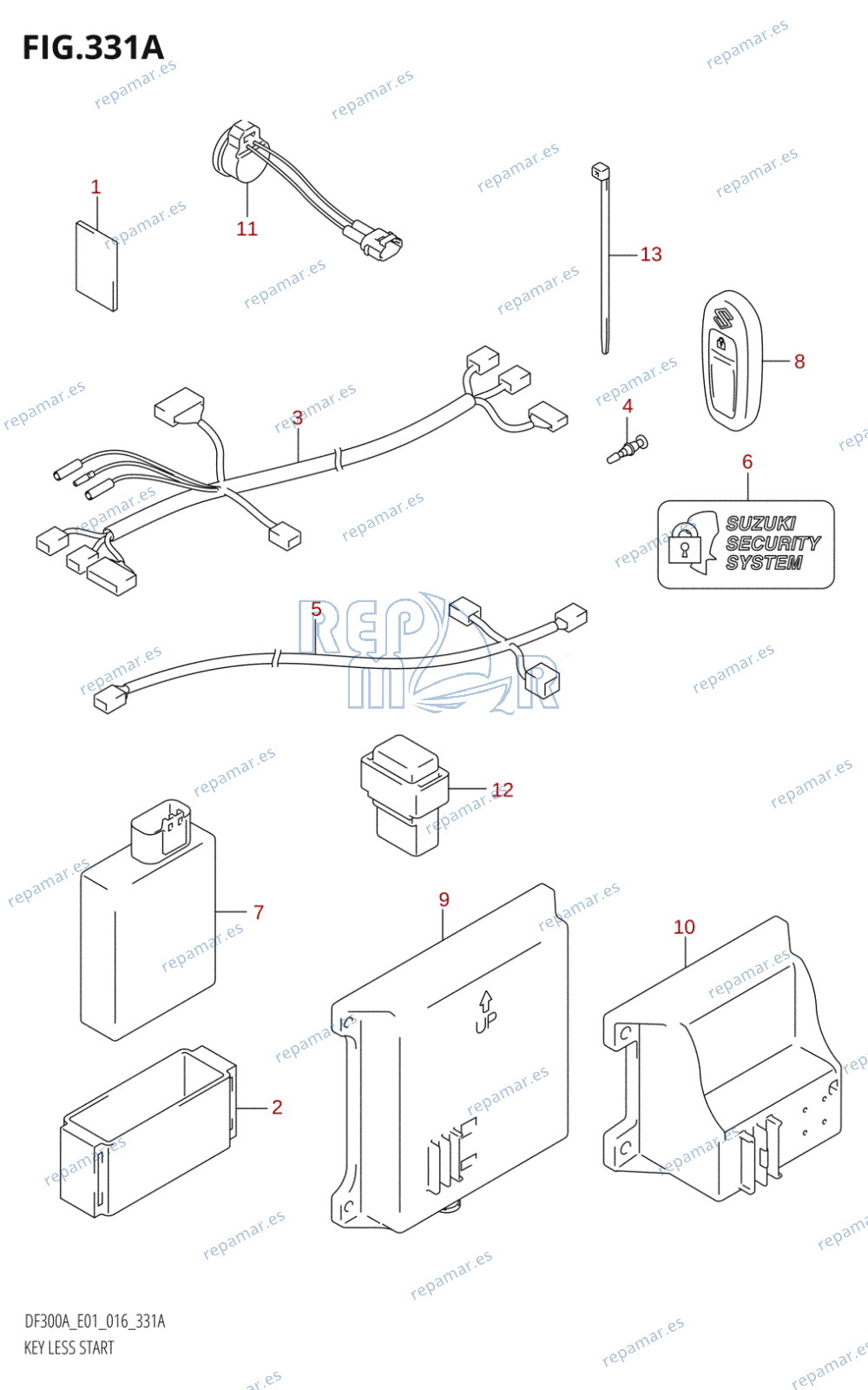 331A - KEY LESS START (DF300A:E01)