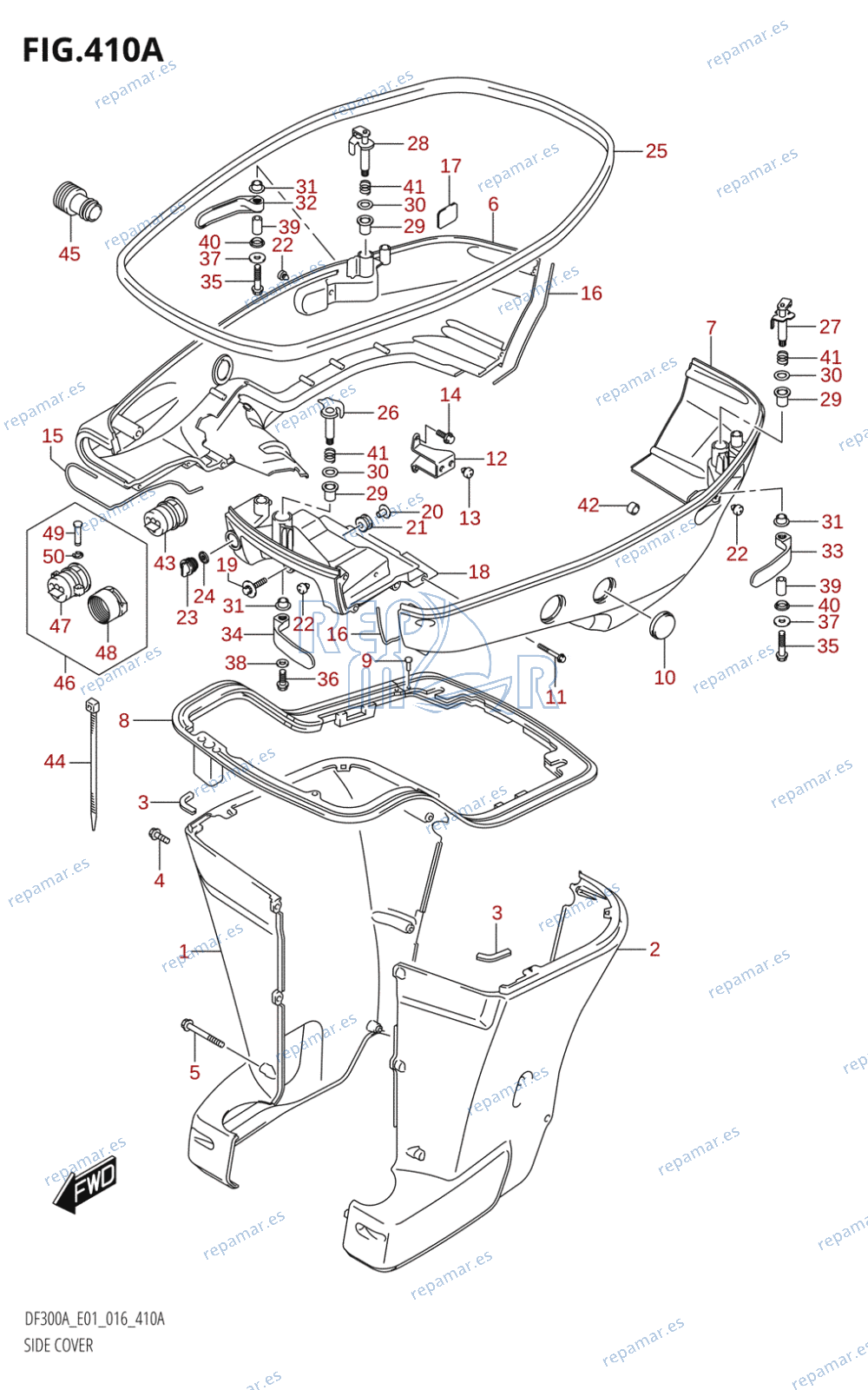 410A - SIDE COVER