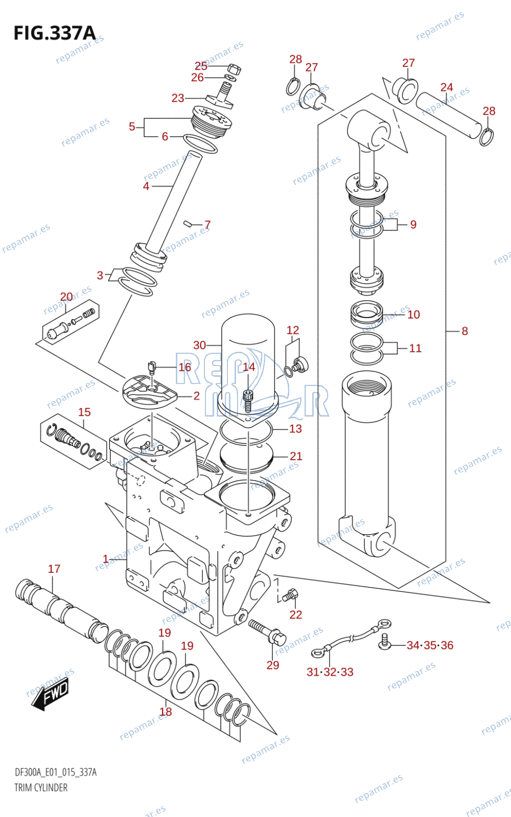 337A - TRIM CYLINDER