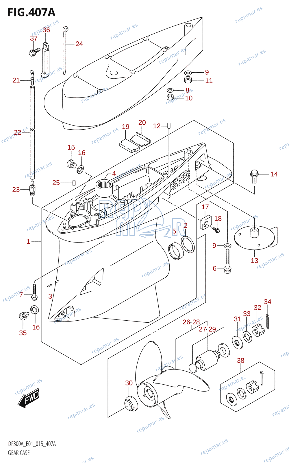 407A - GEAR CASE