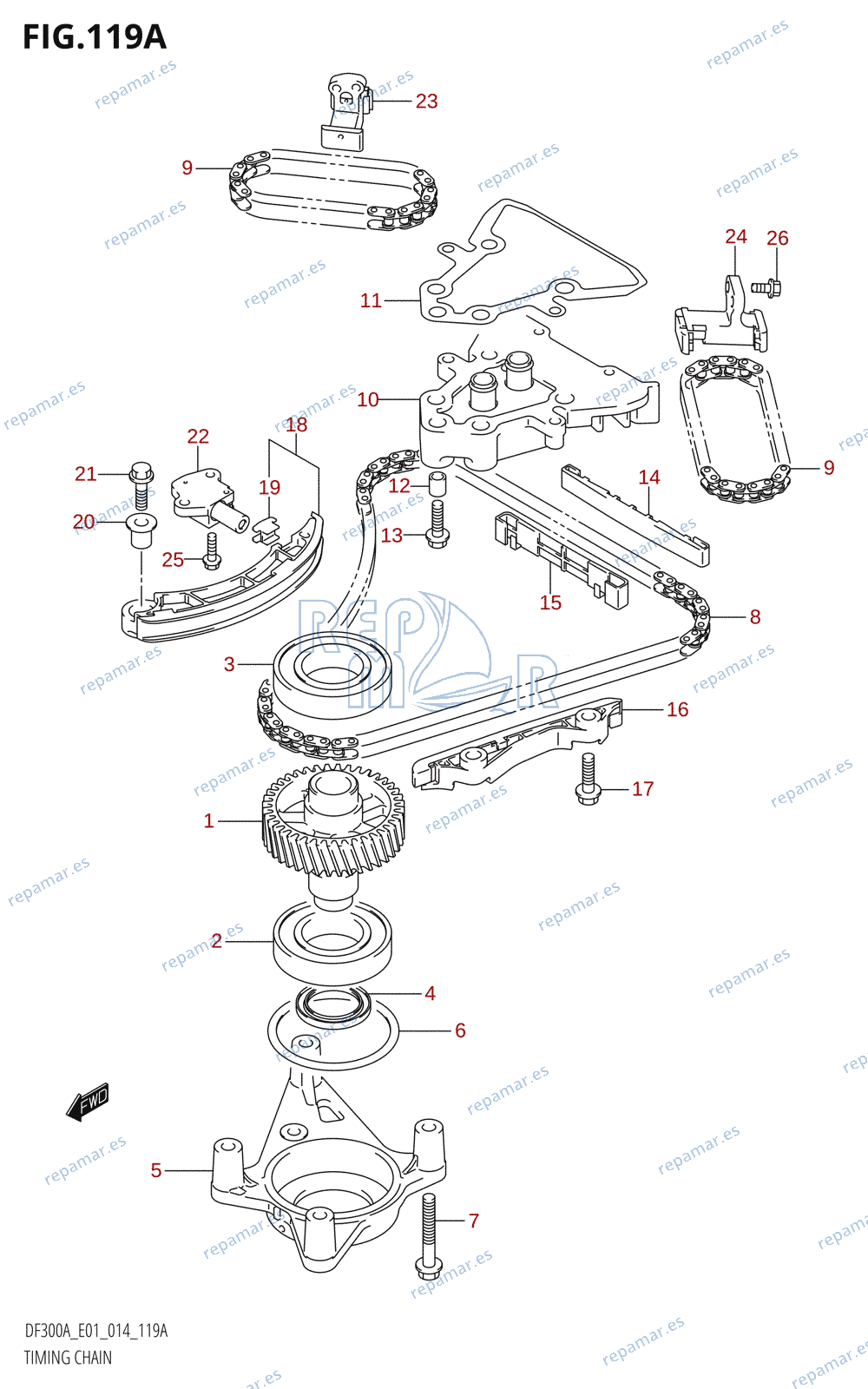 119A - TIMING CHAIN