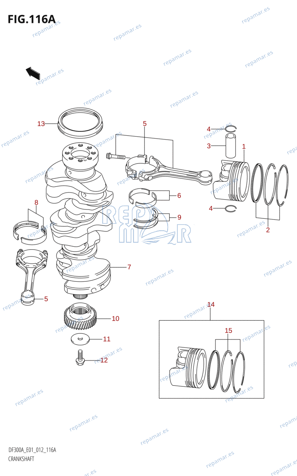 116A - CRANKSHAFT