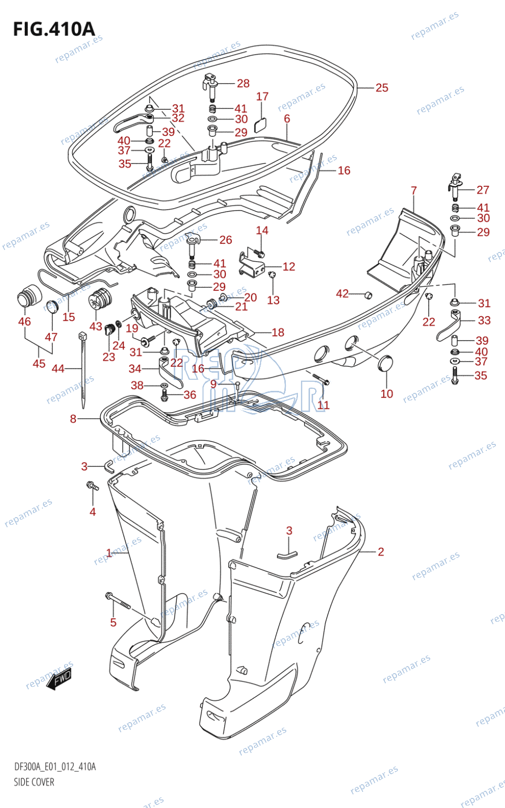 410A - SIDE COVER