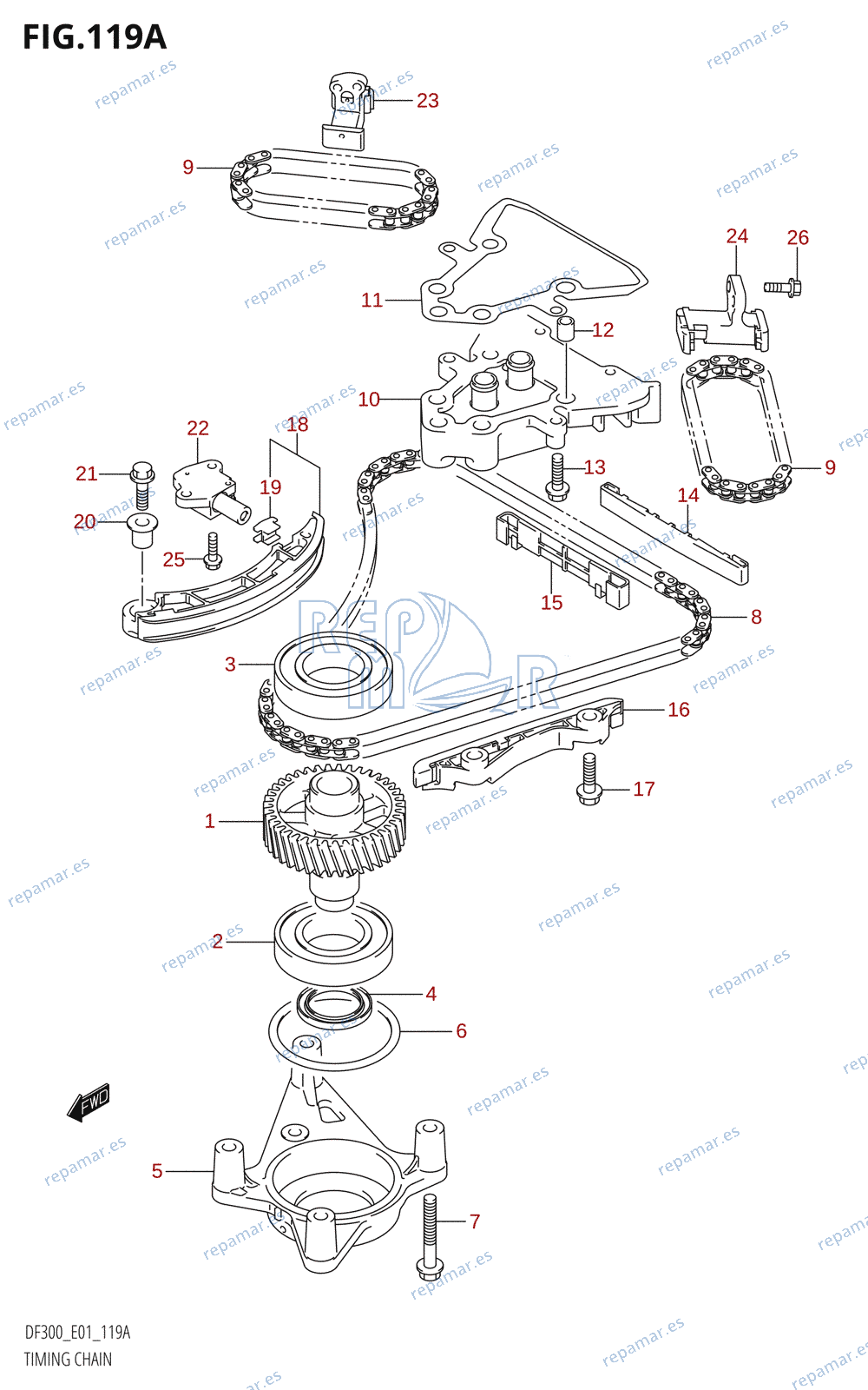 119A - TIMING CHAIN