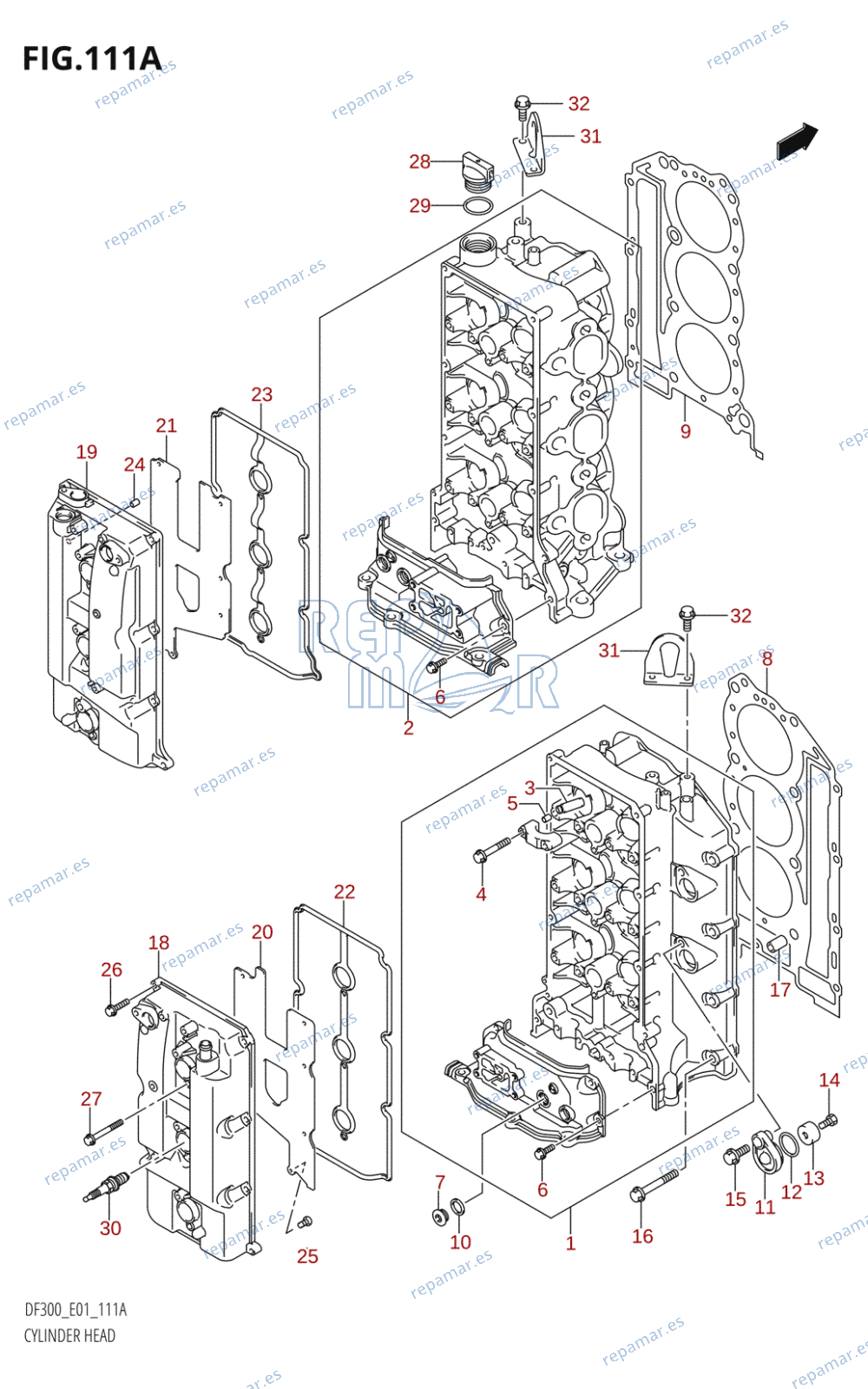 111A - CYLINDER HEAD