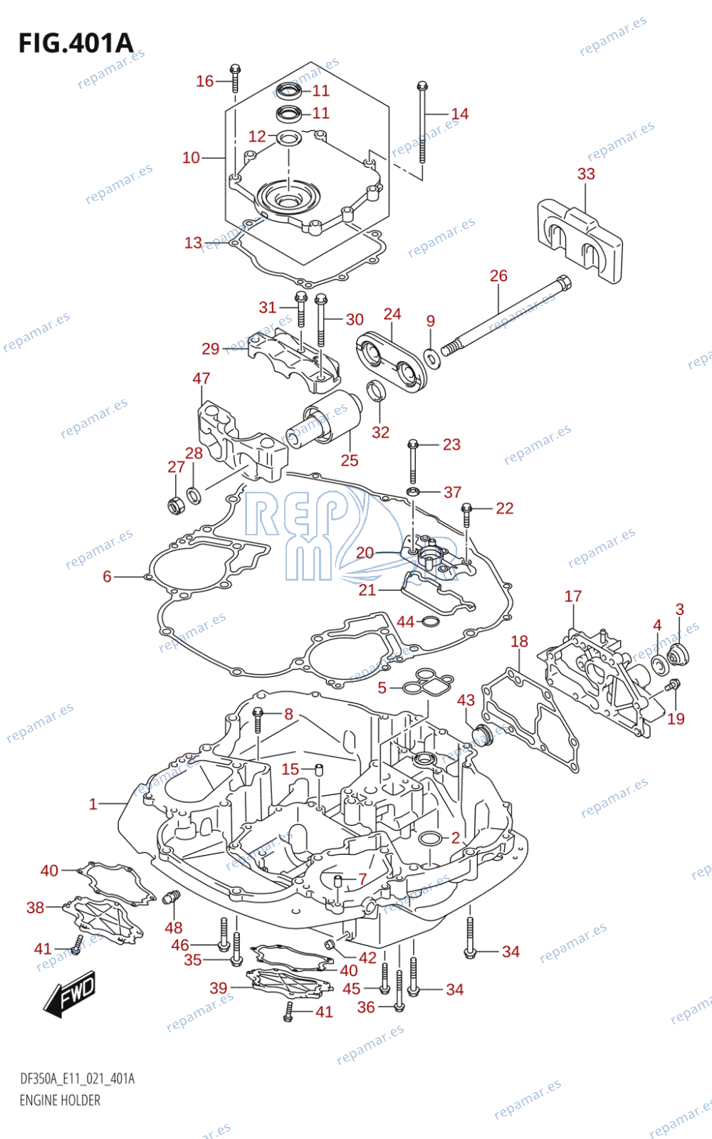 401A - ENGINE HOLDER