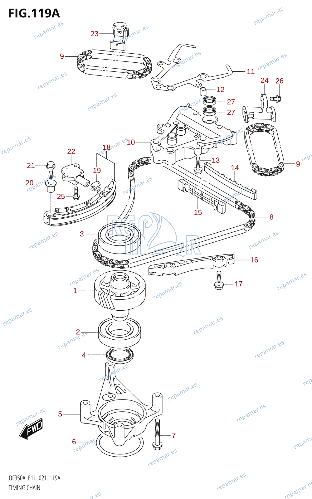 119A - TIMING CHAIN