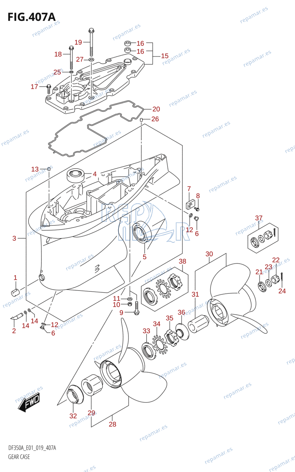 407A - GEAR CASE