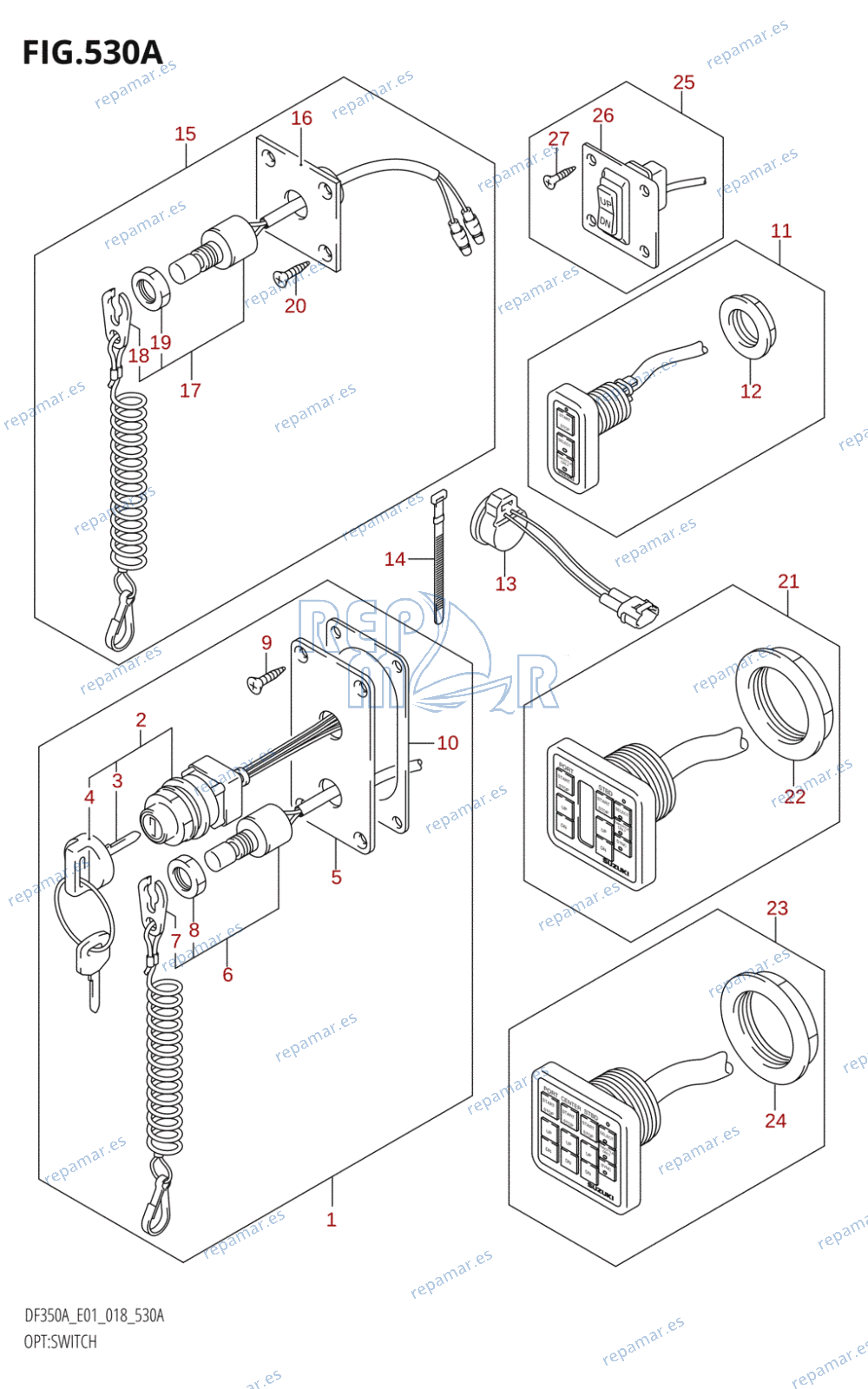 530A - OPT:SWITCH (DF350A)