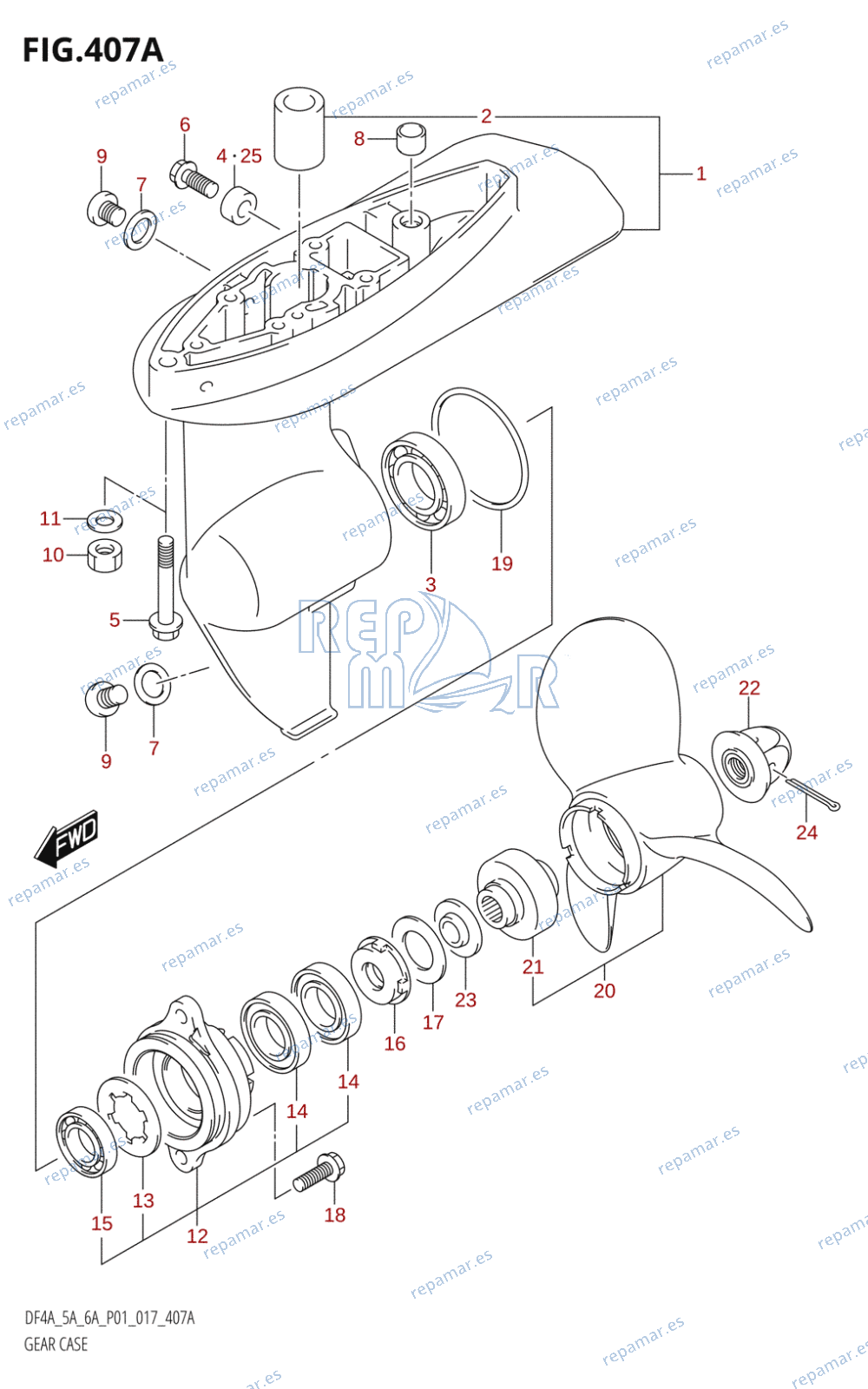 407A - GEAR CASE