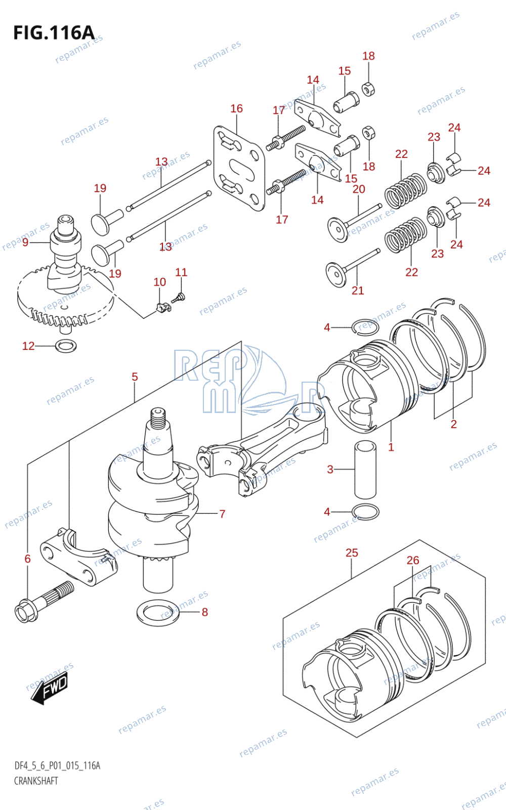 116A - CRANKSHAFT