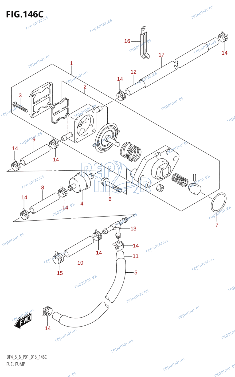 146C - FUEL PUMP (DF6:P01)