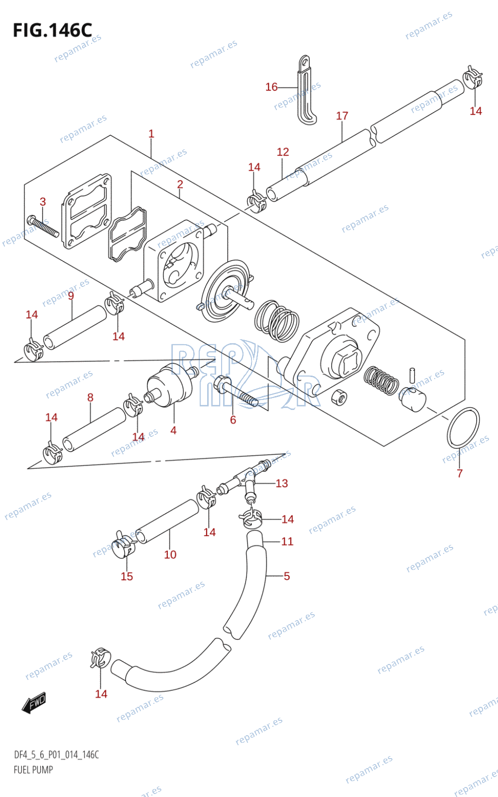 146C - FUEL PUMP (DF6:P01)