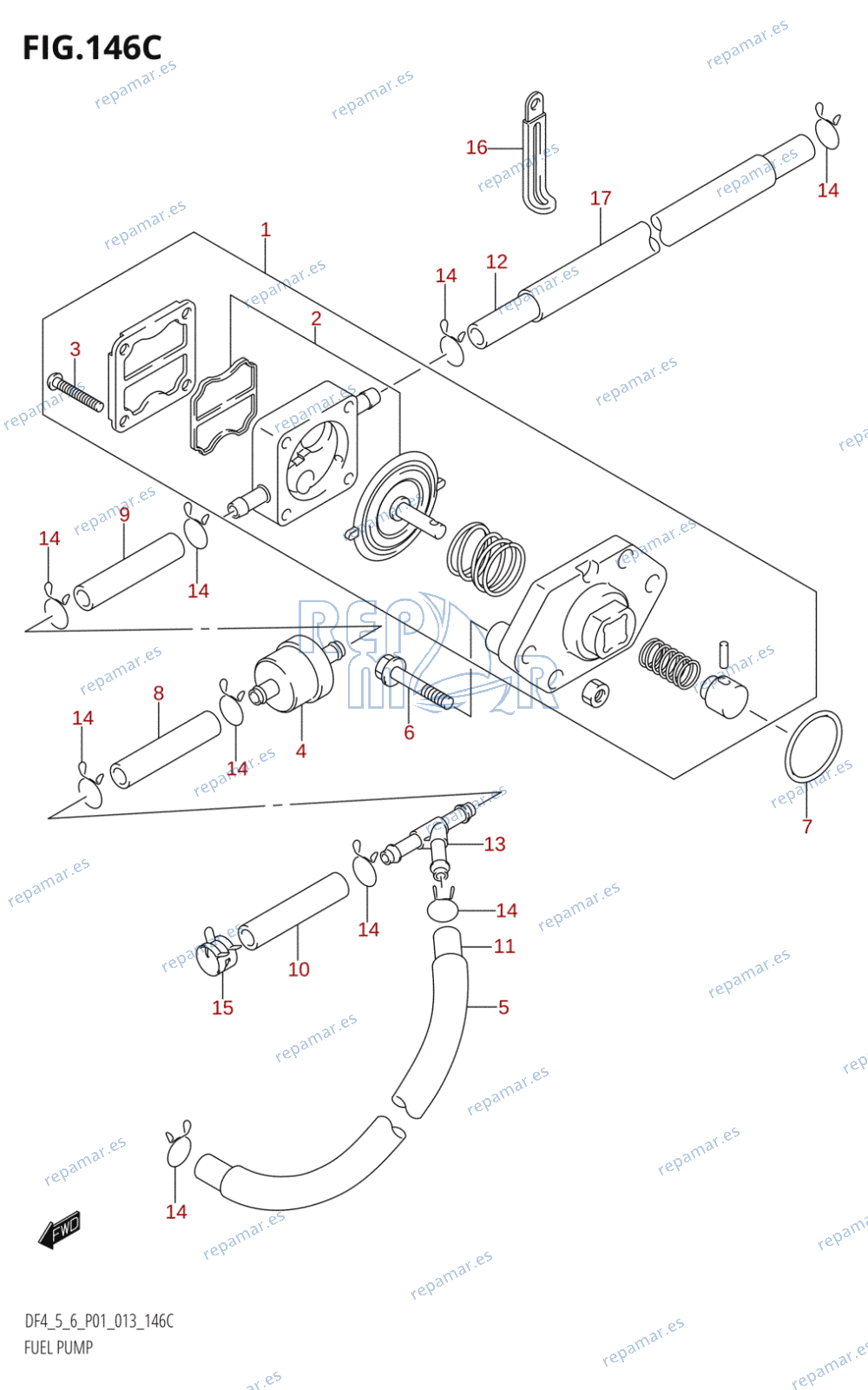 146C - FUEL PUMP (DF6:P01)