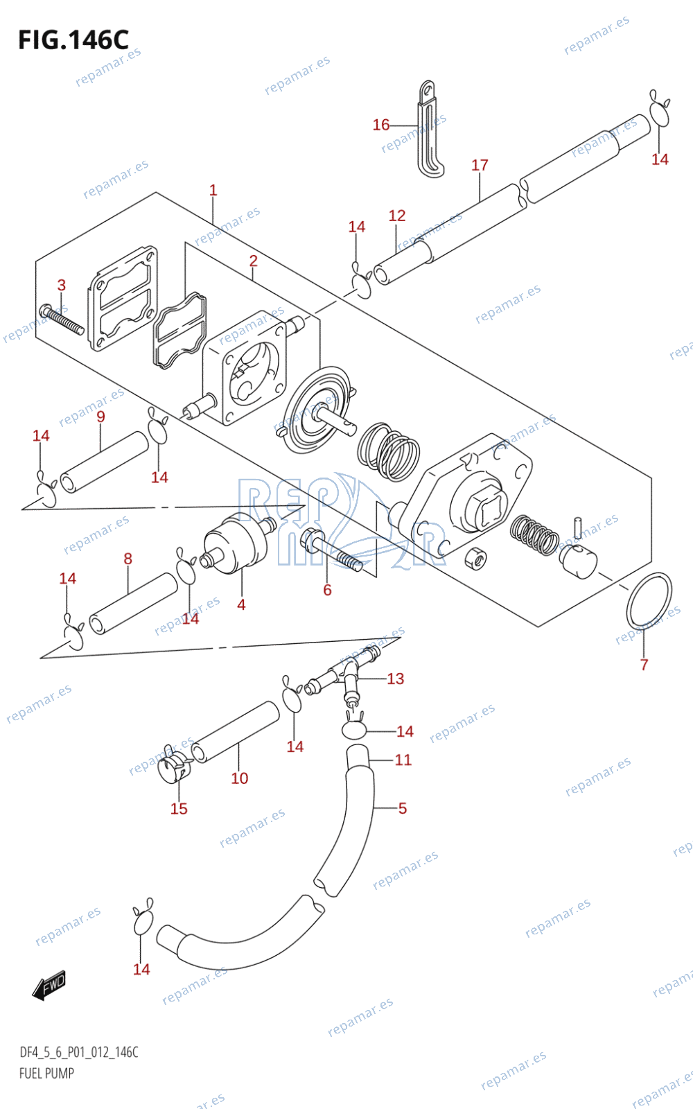 146C - FUEL PUMP (DF6:P01)