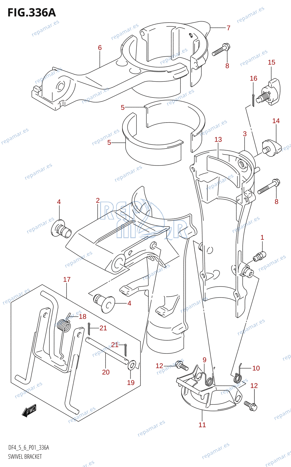 336A - SWIVEL BRACKET