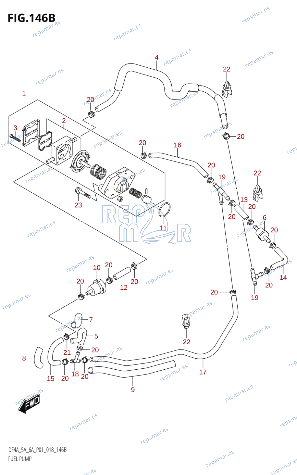 146B - FUEL PUMP (DF5A,DF6A)