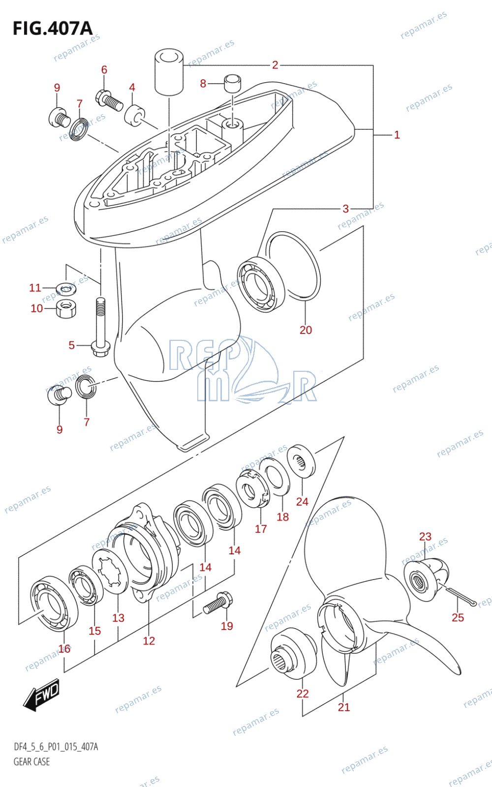 407A - GEAR CASE