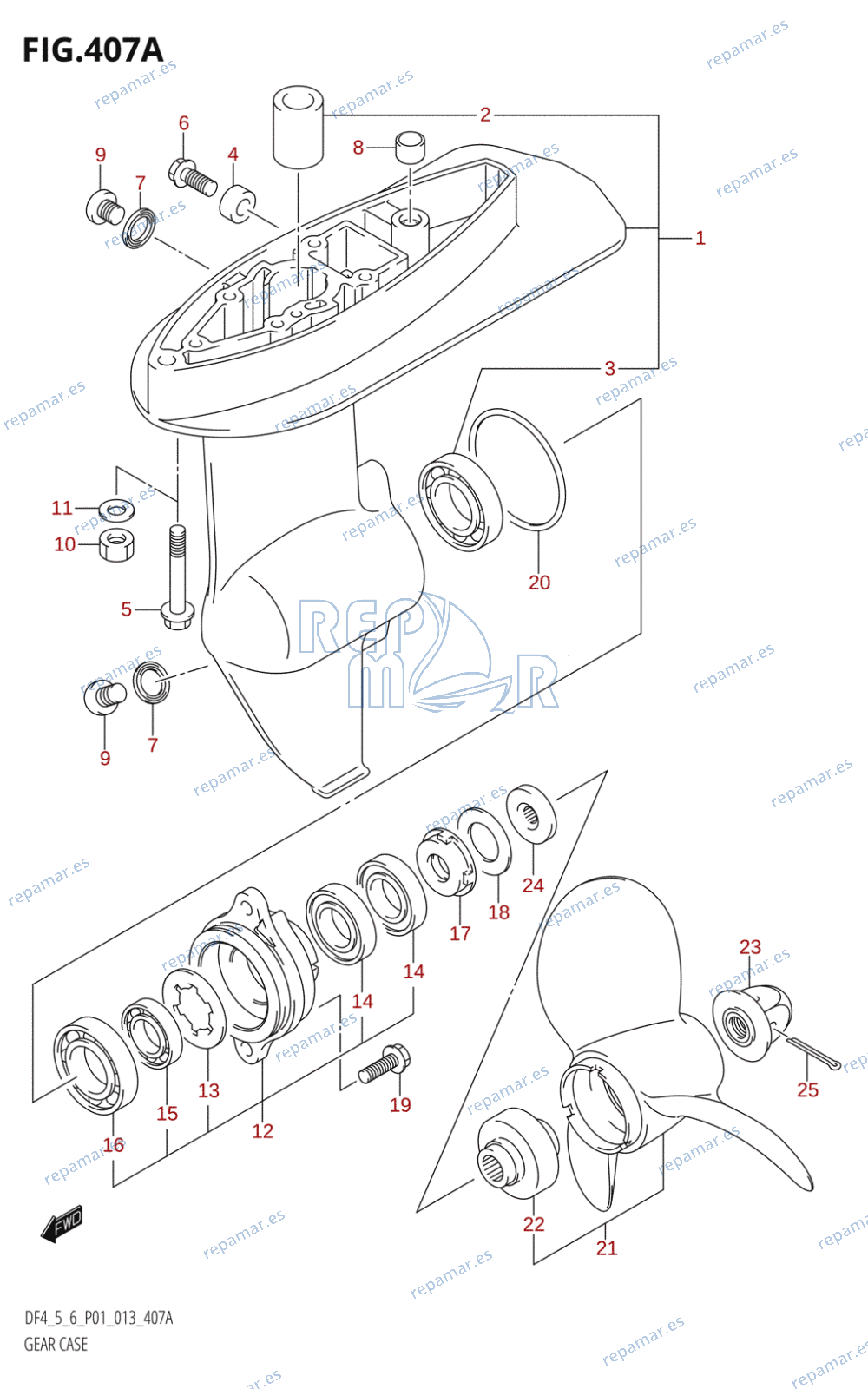 407A - GEAR CASE