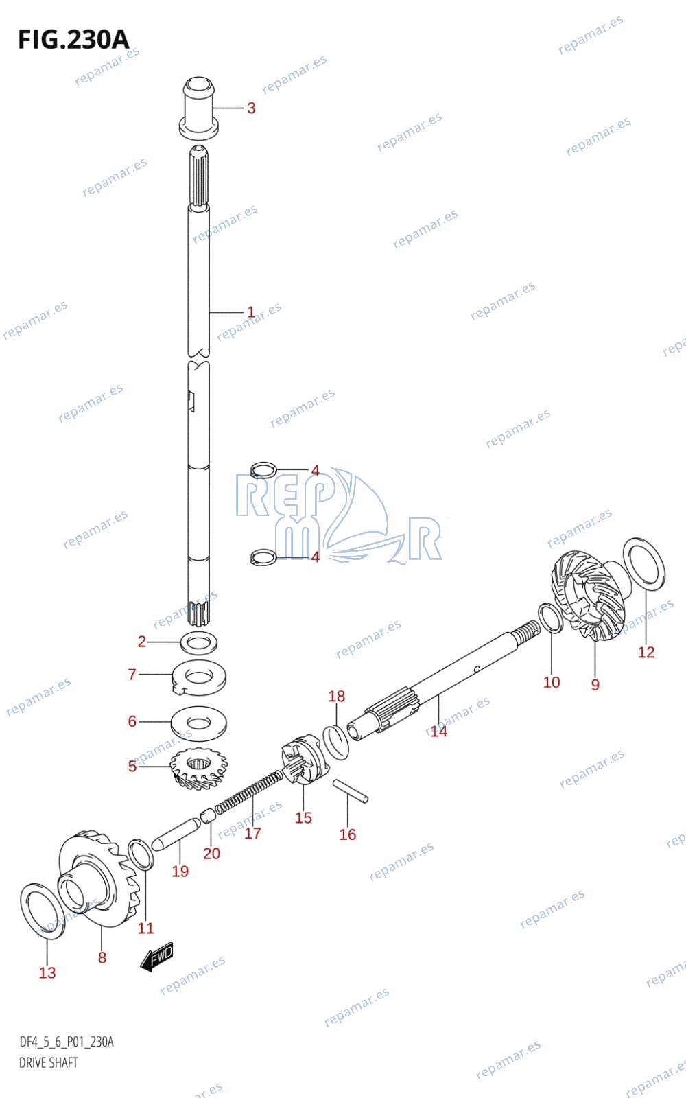 230A - DRIVE SHAFT