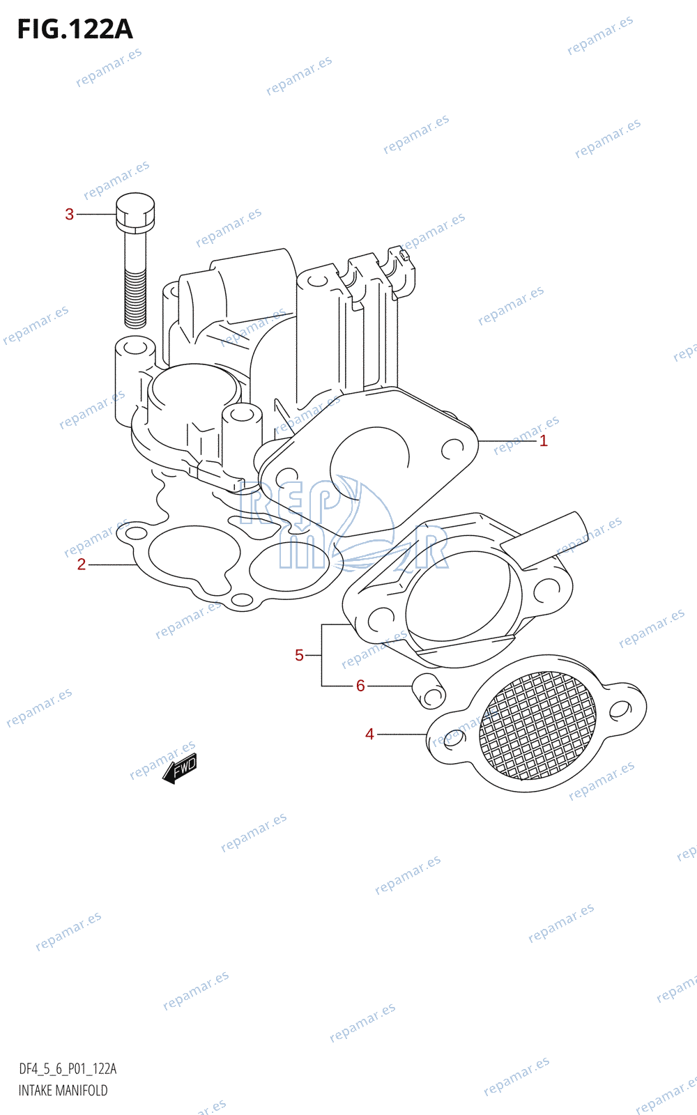 122A - INTAKE MANIFOLD