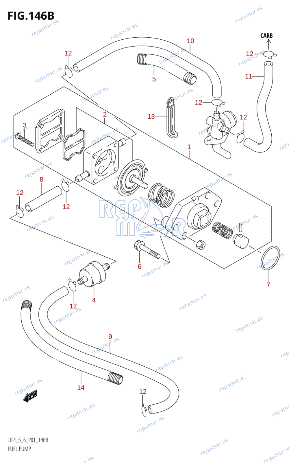 146B - FUEL PUMP (DF4:K4)