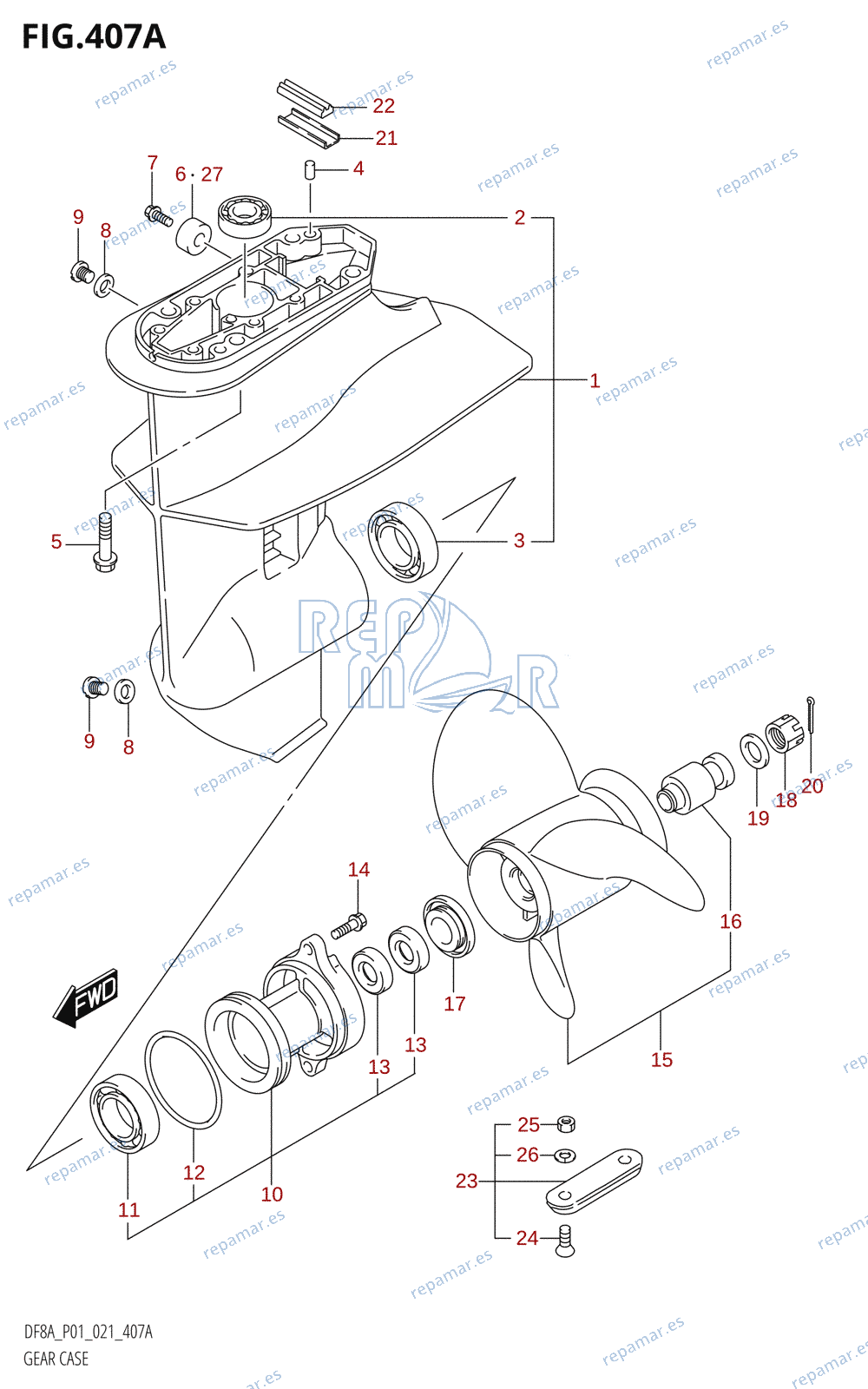 407A - GEAR CASE