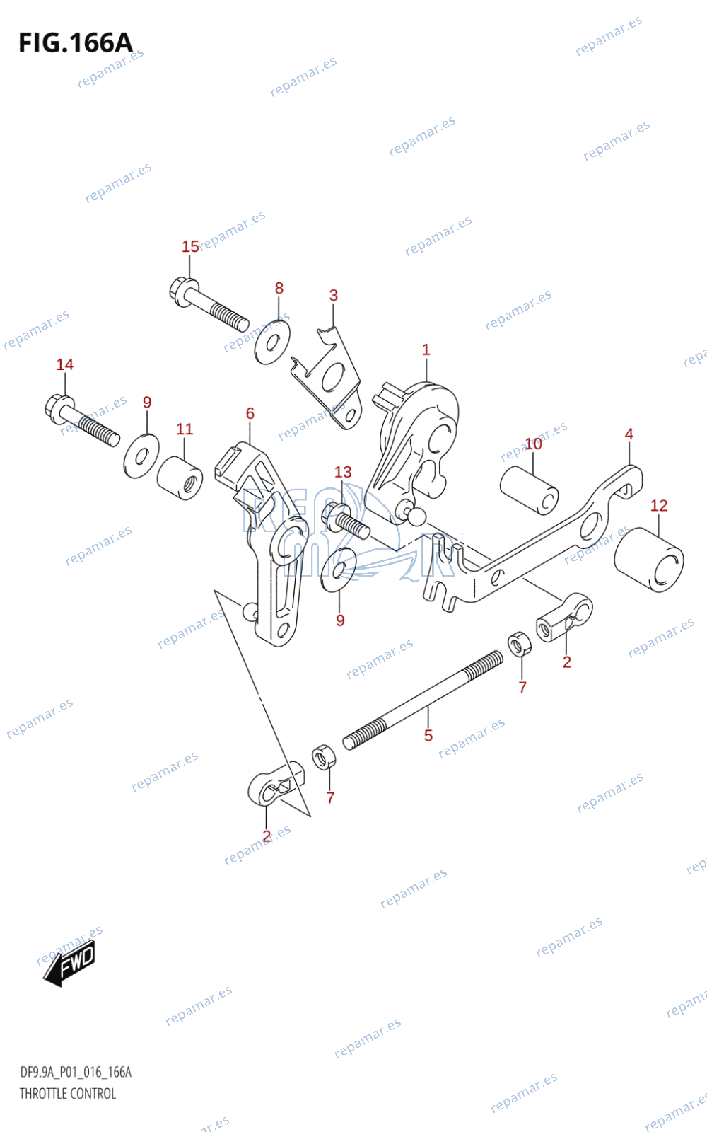 166A - THROTTLE CONTROL (DF8A:P01)