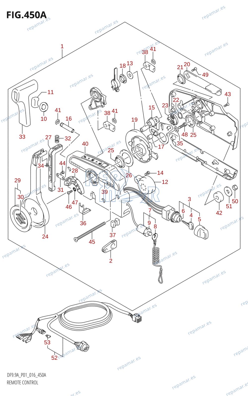 450A - REMOTE CONTROL (DF8AR:P01)