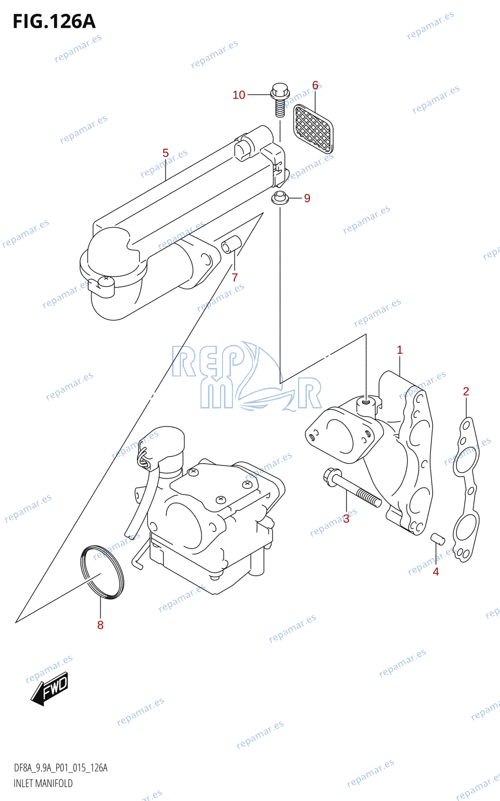 126A - INLET MANIFOLD