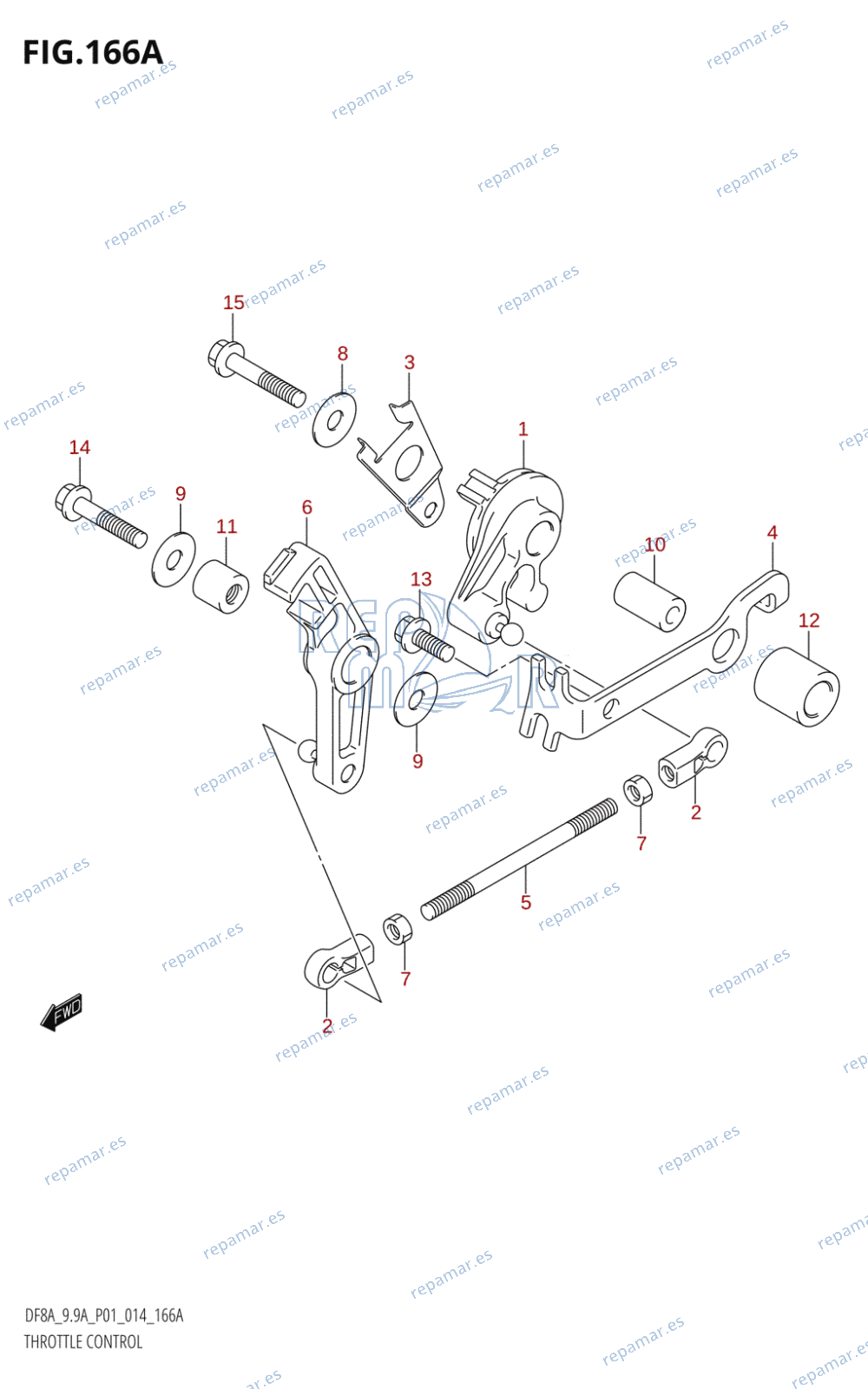 166A - THROTTLE CONTROL (DF8A:P01)