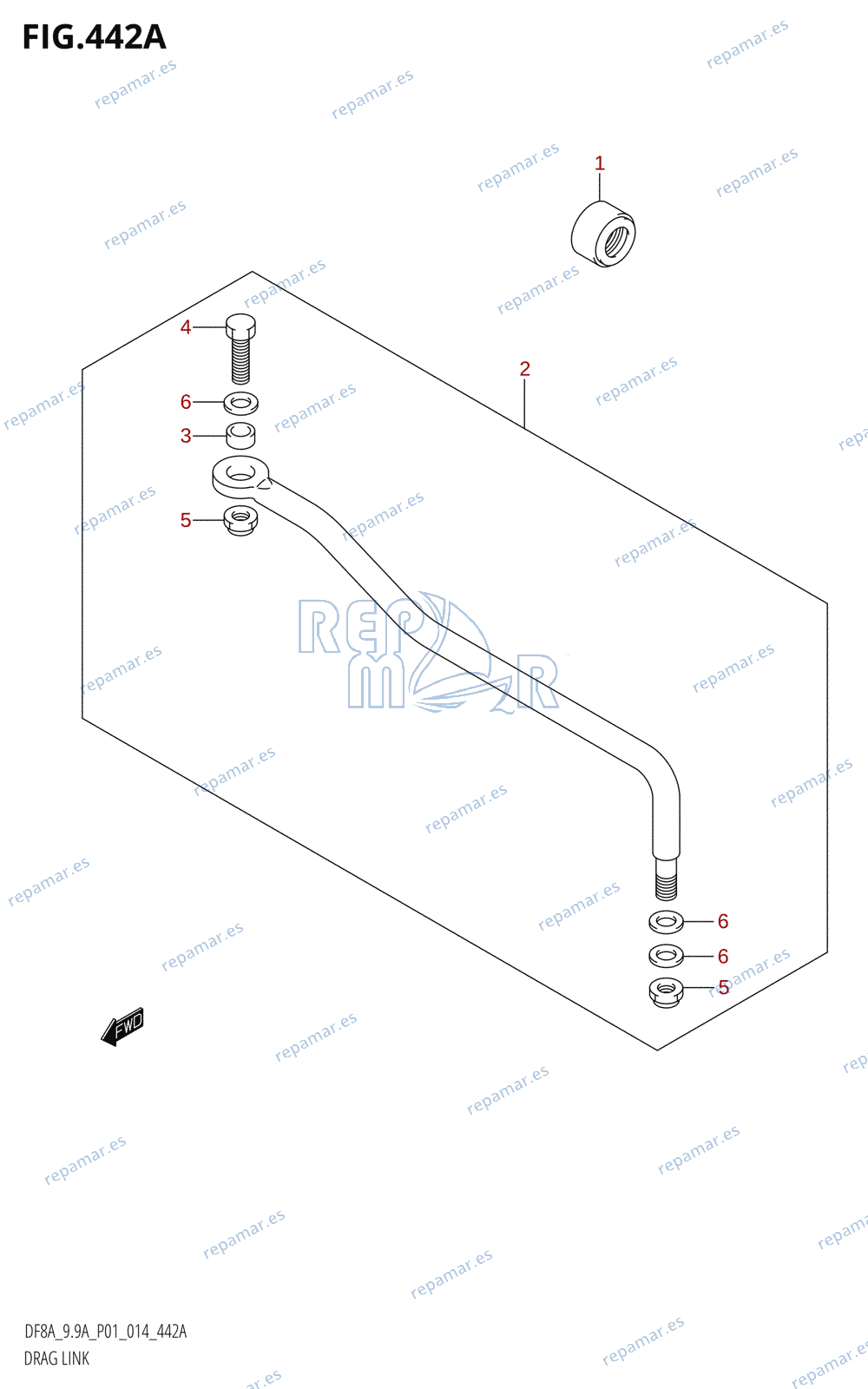 442A - DRAG LINK (DF8AR:P01)