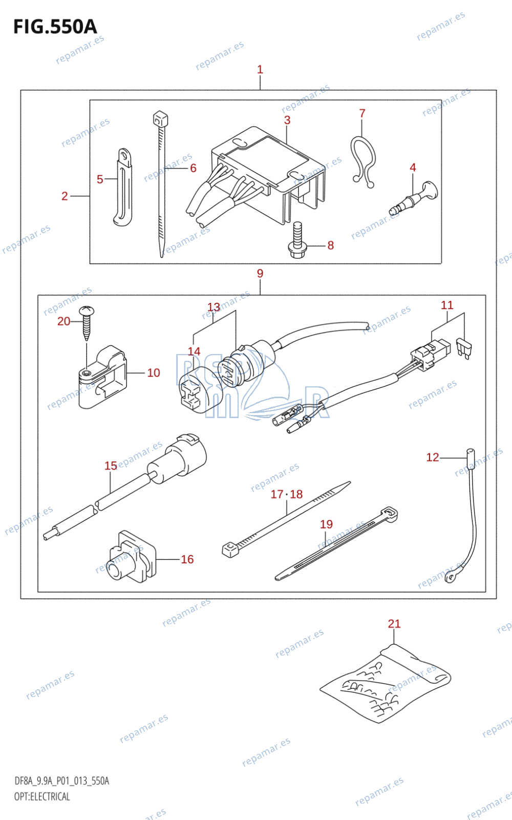 550A - OPT:ELECTRICAL (M-STARTER:DF8A:P01)