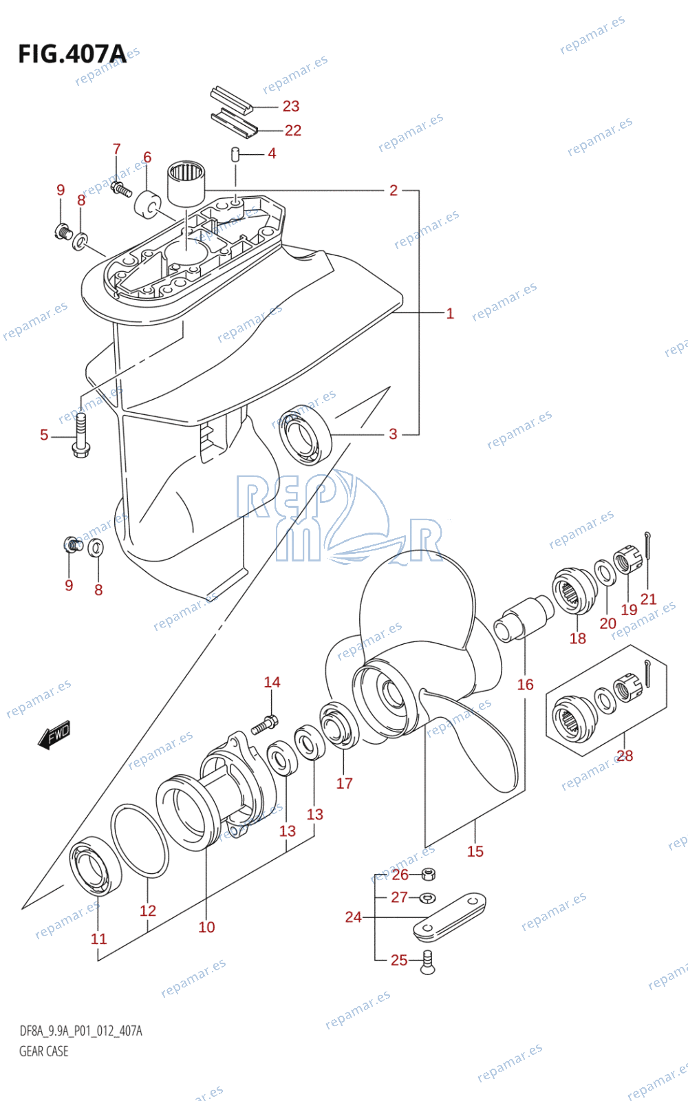 407A - GEAR CASE